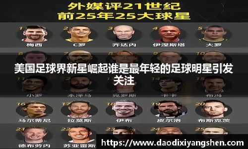 美国足球界新星崛起谁是最年轻的足球明星引发关注